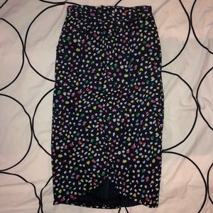 J Crew Ratti skirt Size 00 EUC
